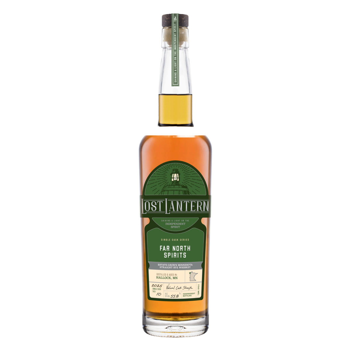 Lost Lantern Far North Estate-Grown Minnesota Straight Rye Whiskey – De ...