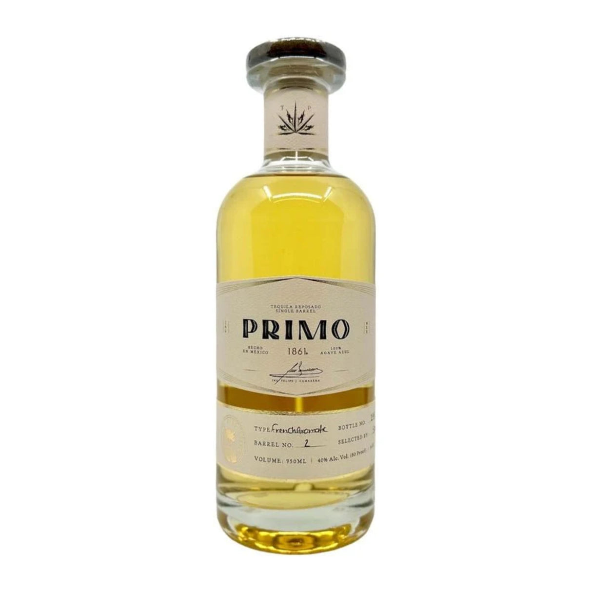 Primo Single Barrel Reposado Tequila