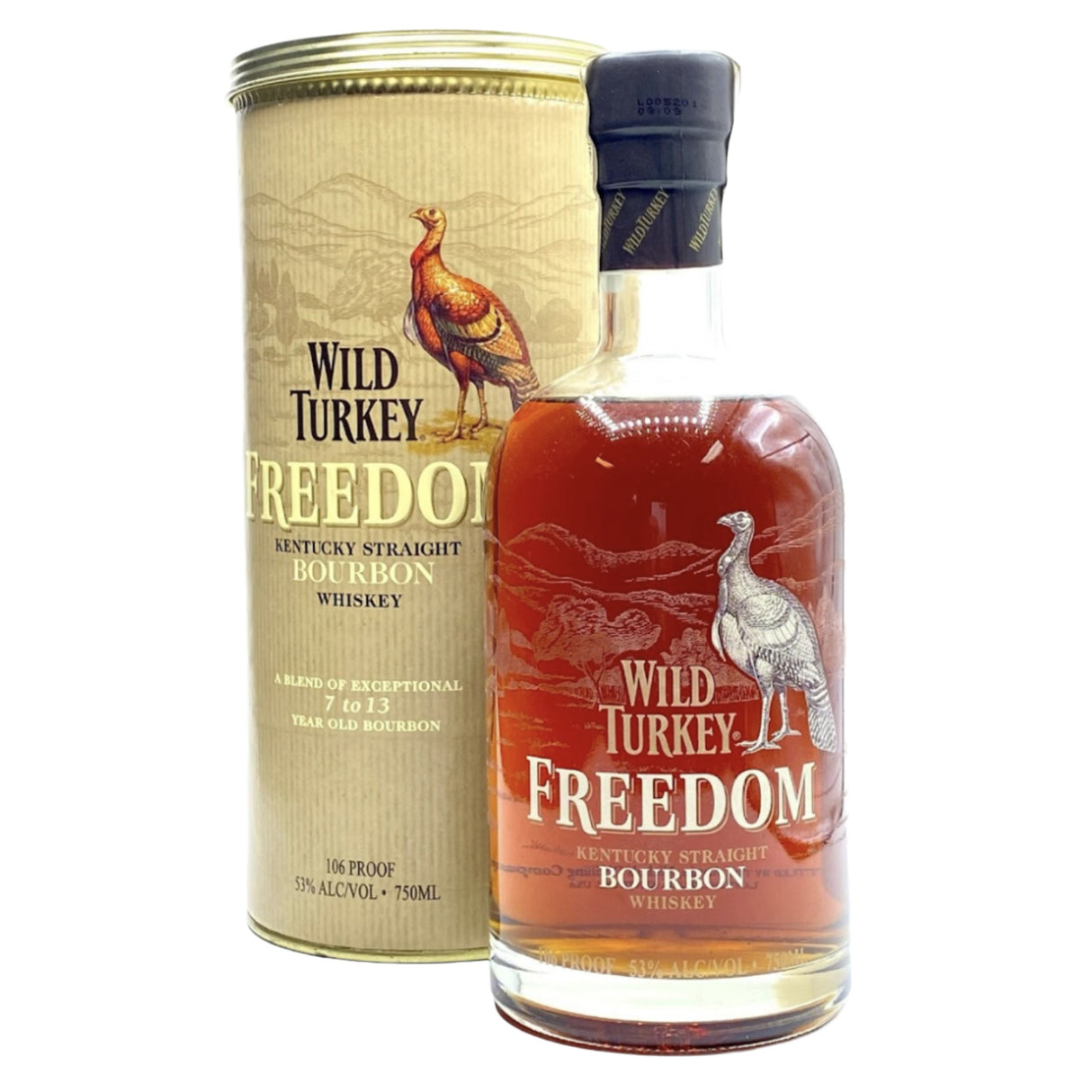 Wild Turkey Freedom Kentucky Straight Bourbon Whiskey | Free Shipping on orders $400+