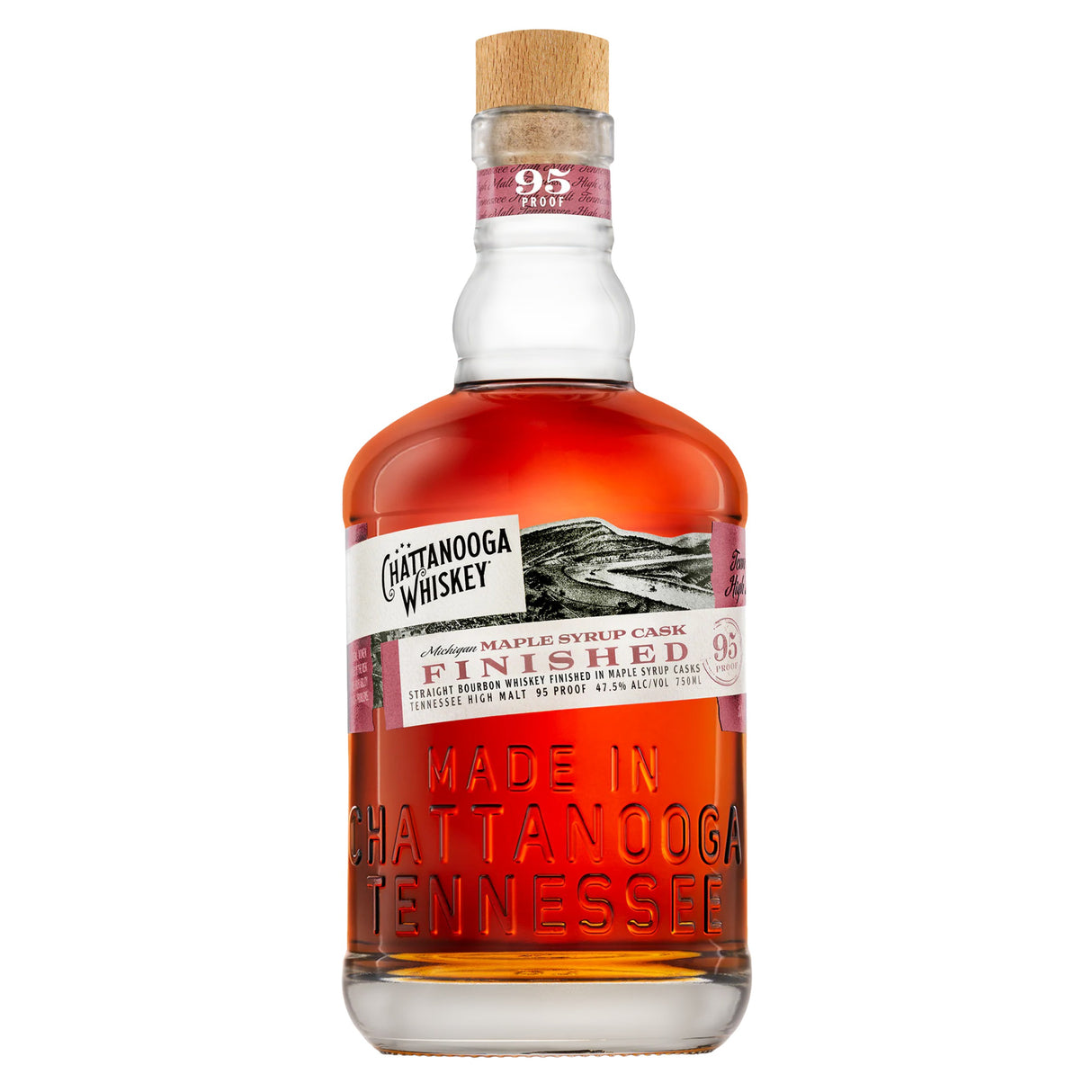 Chattanooga Straight Bourbon Whiskey Finished in Michigan Maple Syrup Casks | Free Shipping on orders $400+