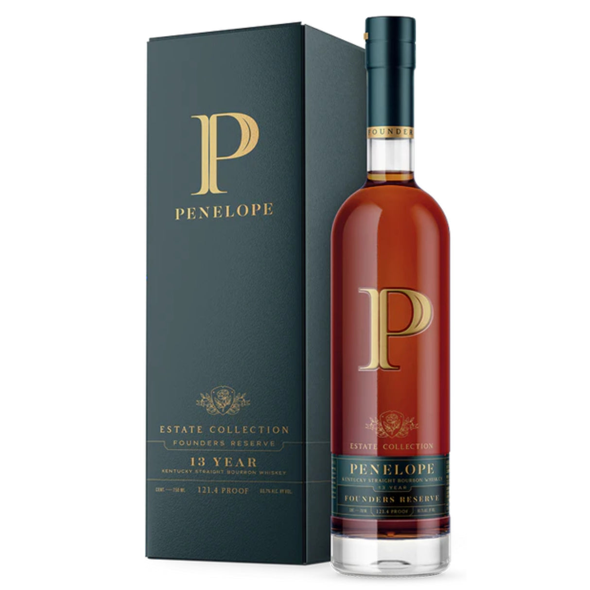 Penelope Estate Collection Founders Reserve 13 Years Old Kentucky Straight Bourbon Whiskey | Free Shipping on orders $400+