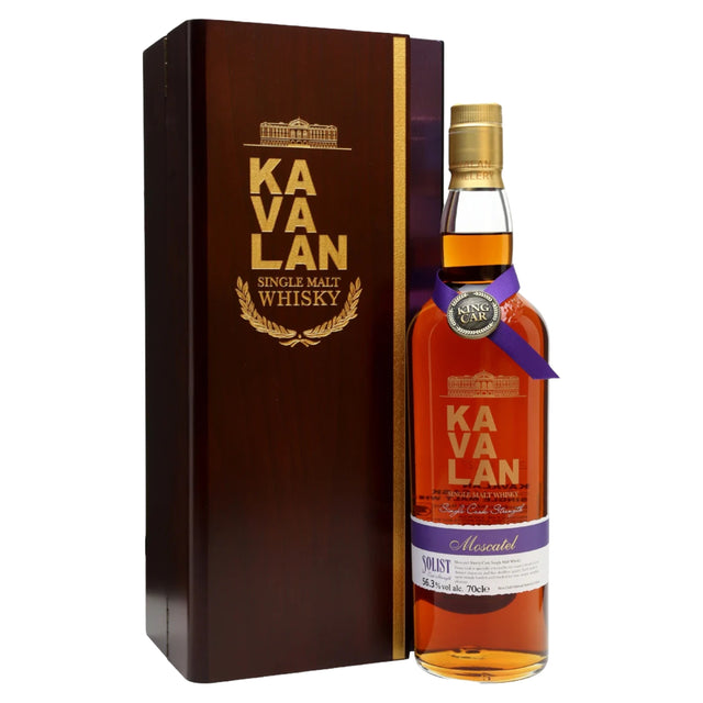 Kavalan Solist Moscatel Sherry Cask Single Malt Whisky | Free Shipping on orders $400+