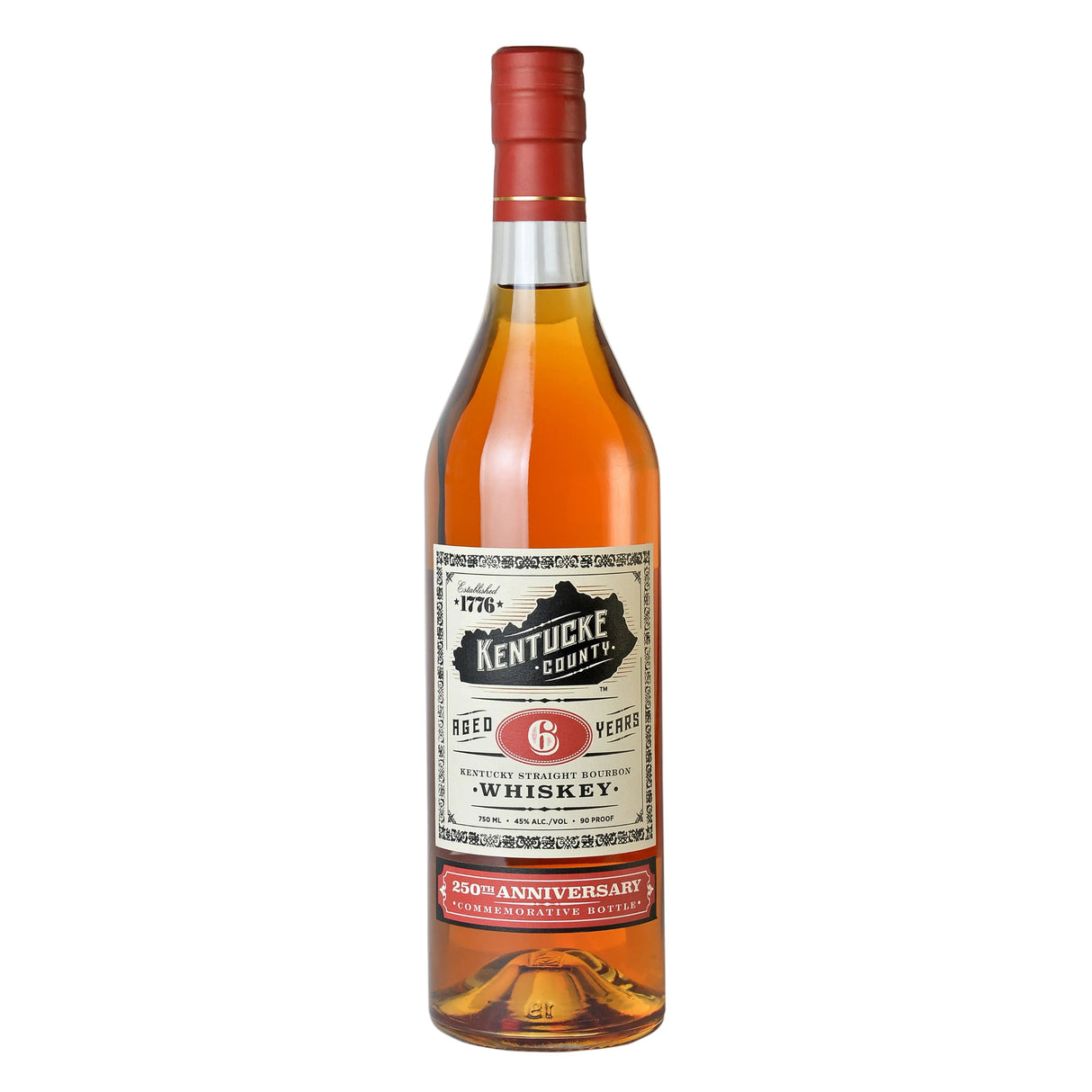 Kentucke County 6 Year Old 250th Anniversary Kentucky Straight Bourbon Whiskey