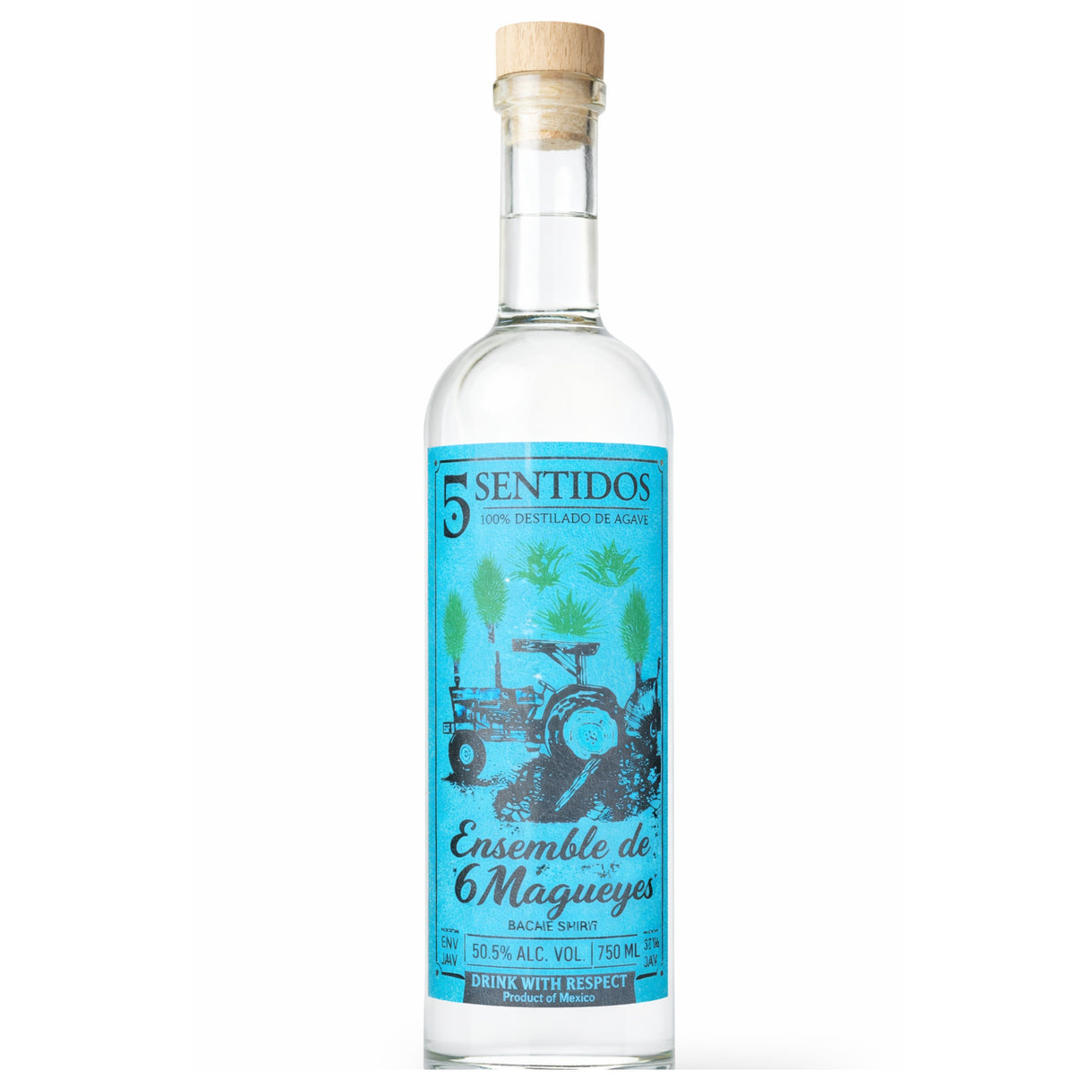 Cinco Sentidos Ensamble de 6 Javier Vasquez Lucas Agave Spirit