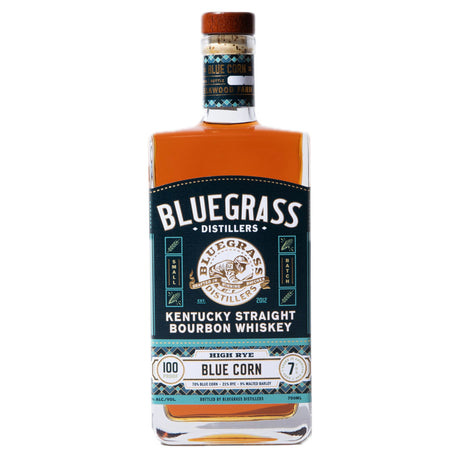 Bluegrass Distillers 7 Year Blue Corn Kentucky Straight Bourbon Whiskey | Free Shipping on orders $400+