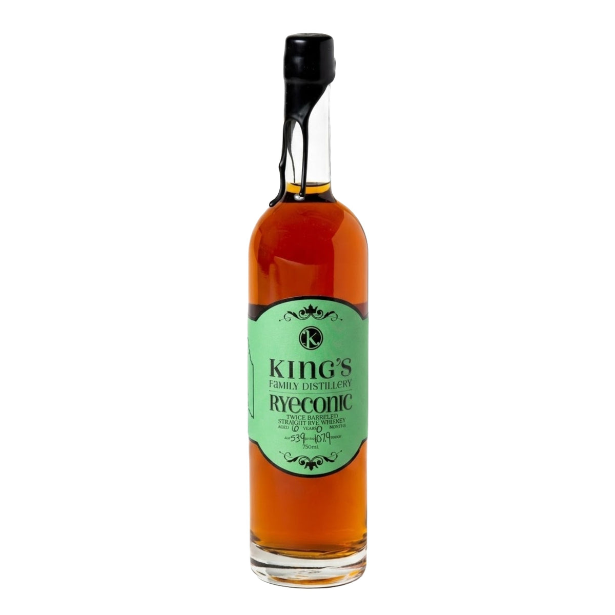 King's Family Distillery 6 Year Old Ryeconic Straight Rye Whiskey