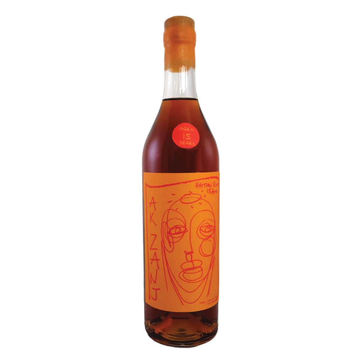 Ak Zanj 15 Year Cognac Cask Haitian Dark Rum | Free Shipping on orders $400+