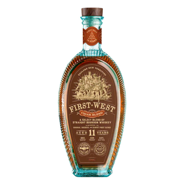 15 Stars First West Cigar Blend Whiskey | Free Shipping on orders $400+