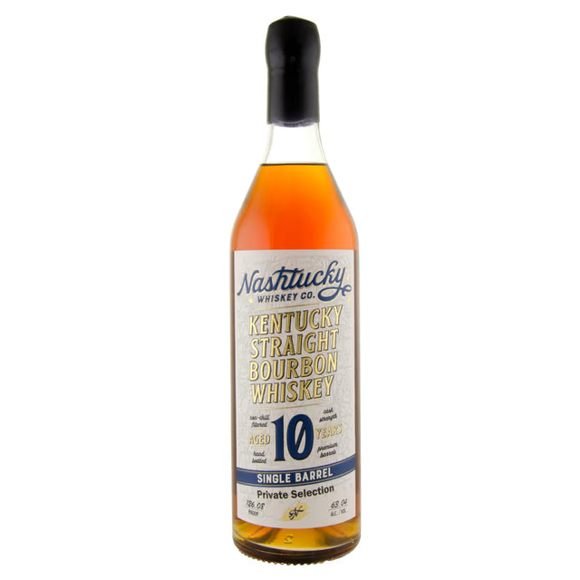 Nashtucky 10 Year Single Barrel Straight Bourbon Whiskey | Free Shipping on orders $400+