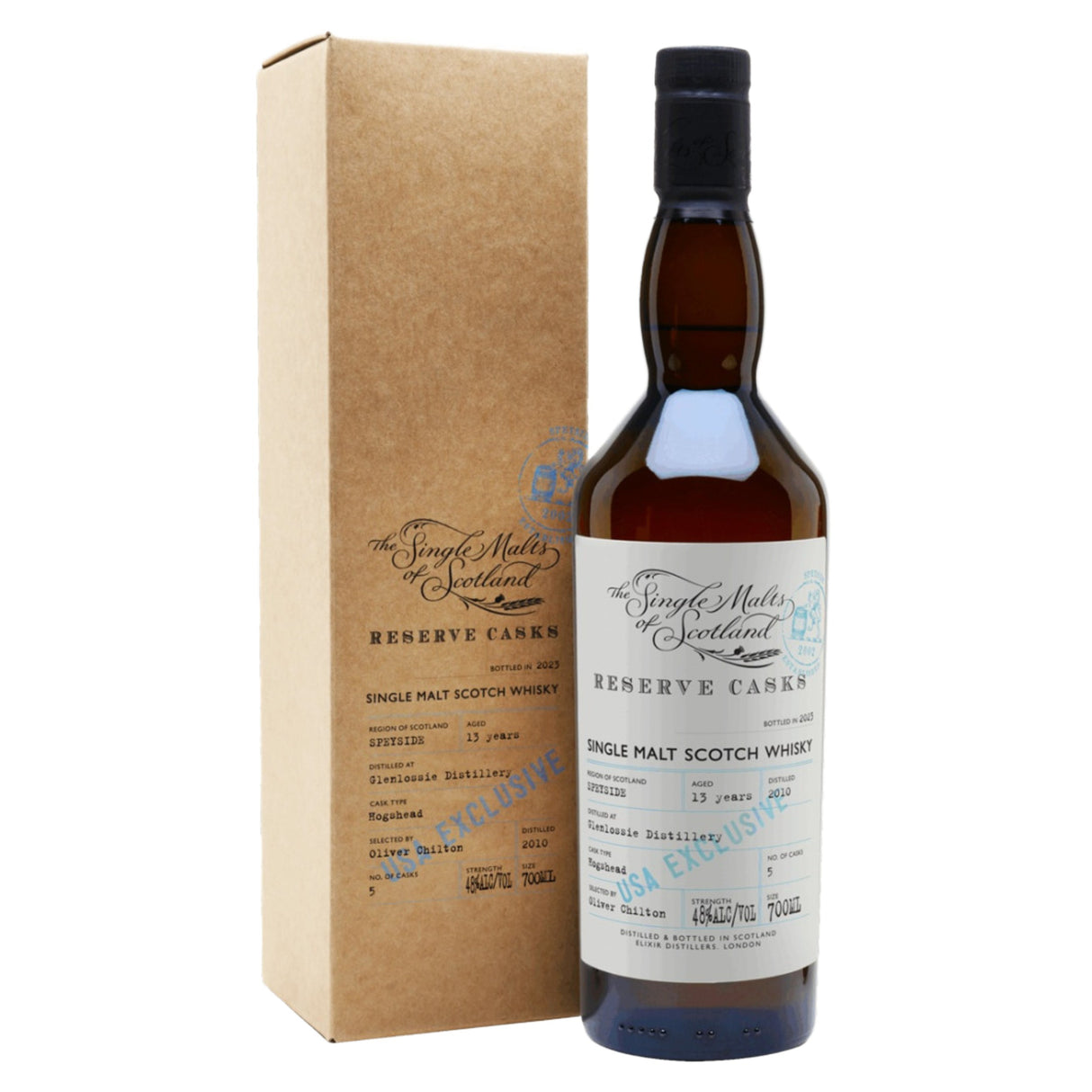The Single Malts of Scotland Reserve Casks Glenlossie 13 Year Old Single Malt Scotch Whisky | Free Shipping on orders $400+