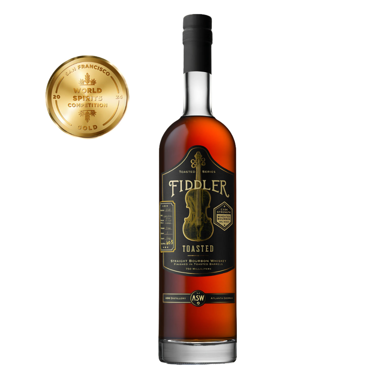 Fiddler Toasted Series Straight Bourbon Whiskey
