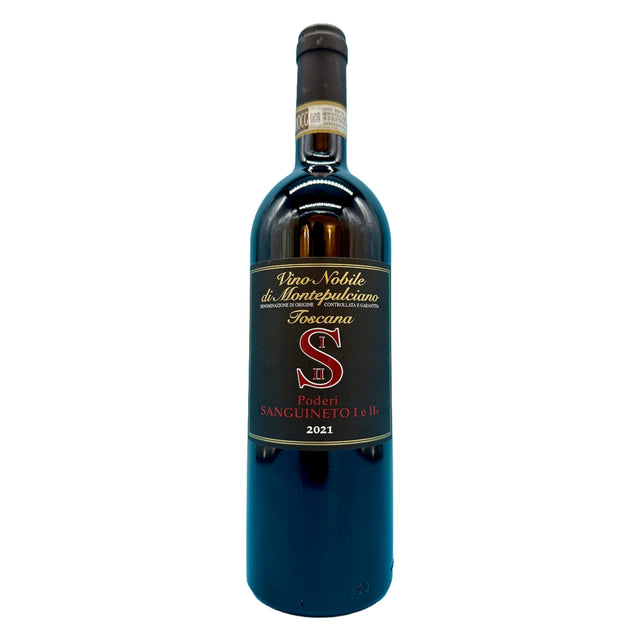 Vino Nobile Di Montepulciano Poderi Sanguineto Riserva | Free Shipping on orders $400+