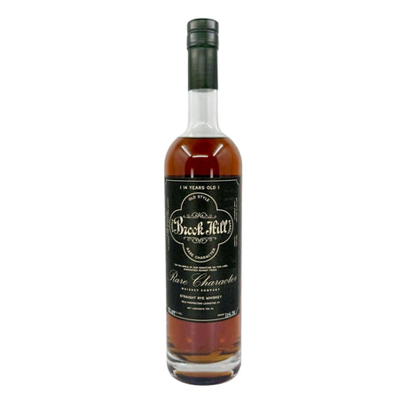 Brook Hill 14 Years Old Straight Rye Whiskey | Free Shipping on orders $400+