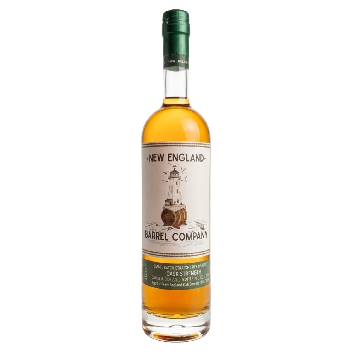 New England Barrel Company Cask Strength Small Batch Select Rye