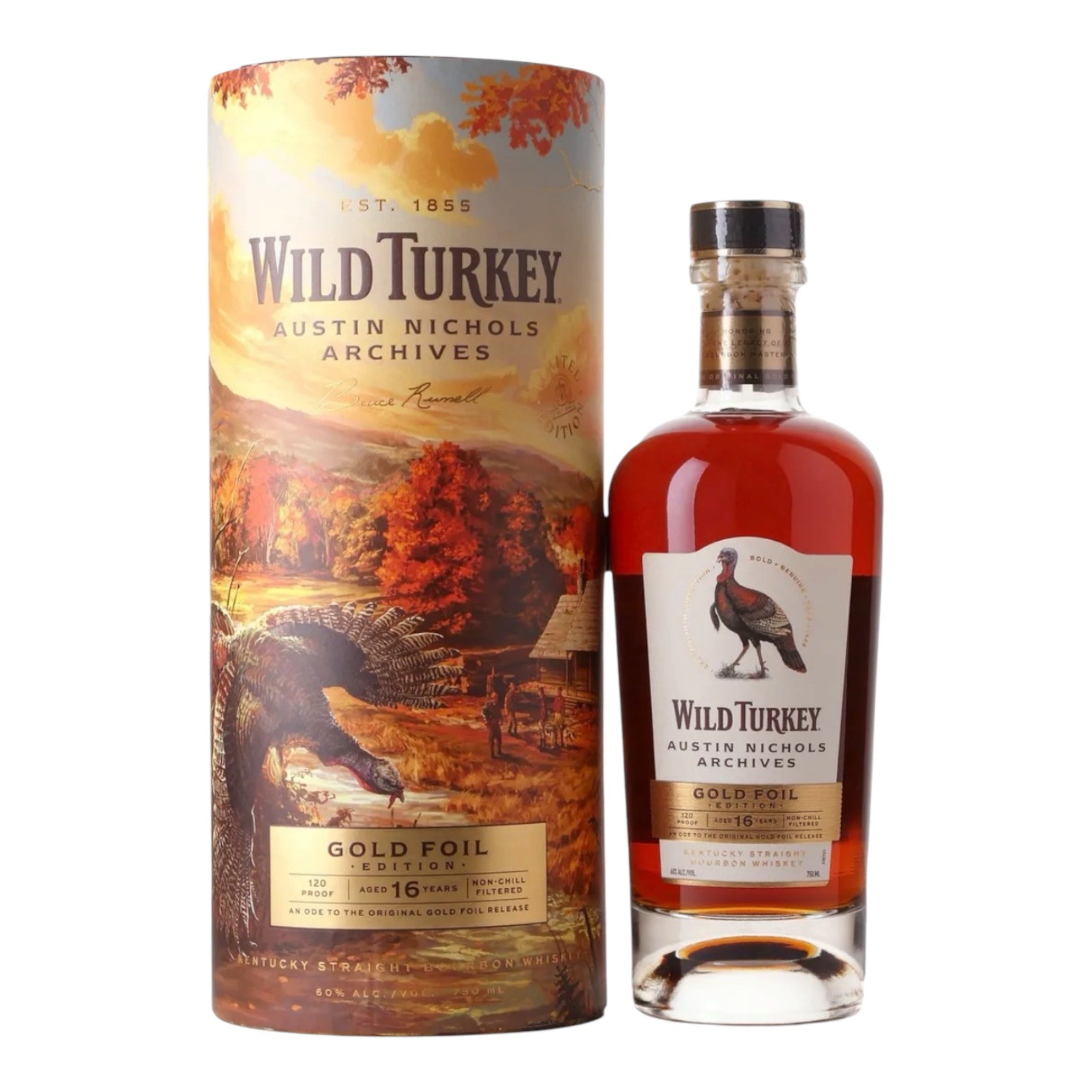 Wild Turkey 1855 Reserve Barrel Proof Bourbon Whiskey Batch WT