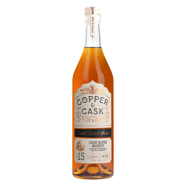 Copper & Cask 21-Year Cigar Blend Whiskey Batch 015 | Free Shipping on orders $400+