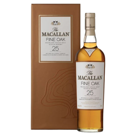 The Macallan Fine Oak 25 Year Old Single Malt Scotch Whisky | Free Shipping on orders $400+