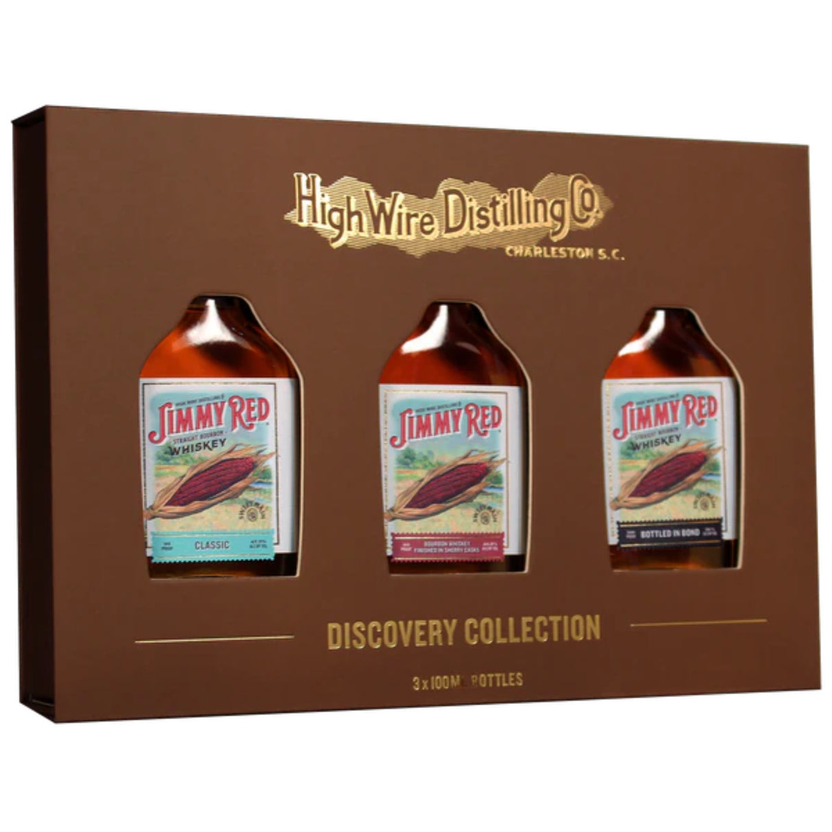 High Wire Distilling Jimmy Red Discovery Collection 3-pack