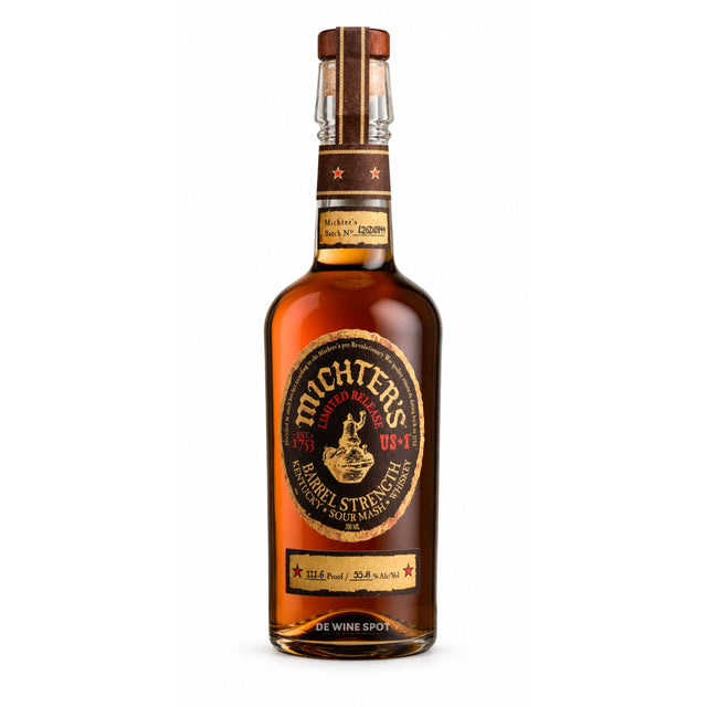 Michter's Limited Release US1 Barrel Strength Kentucky Sour Mash Whiskey | Free Shipping on orders $400+