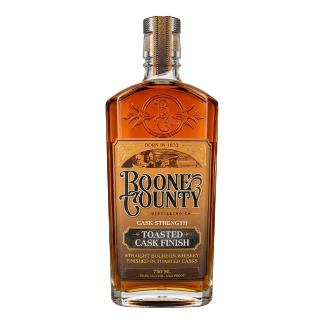 Boone County Founder's Reserve "Toasted Cask Finish" Bourbon Cask Strength Whiskey | Free Shipping on orders $400+