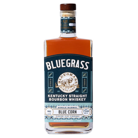 Bluegrass Distillers Blue Corn Cask Strength Single Barrel Kentucky Straight Bourbon Whiskey | Free Shipping on orders $400+