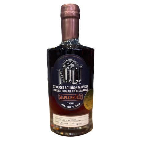 NULU Maple Brulee Finish "9th Floor" Straight Bourbon Whiskey | Free Shipping on orders $400+