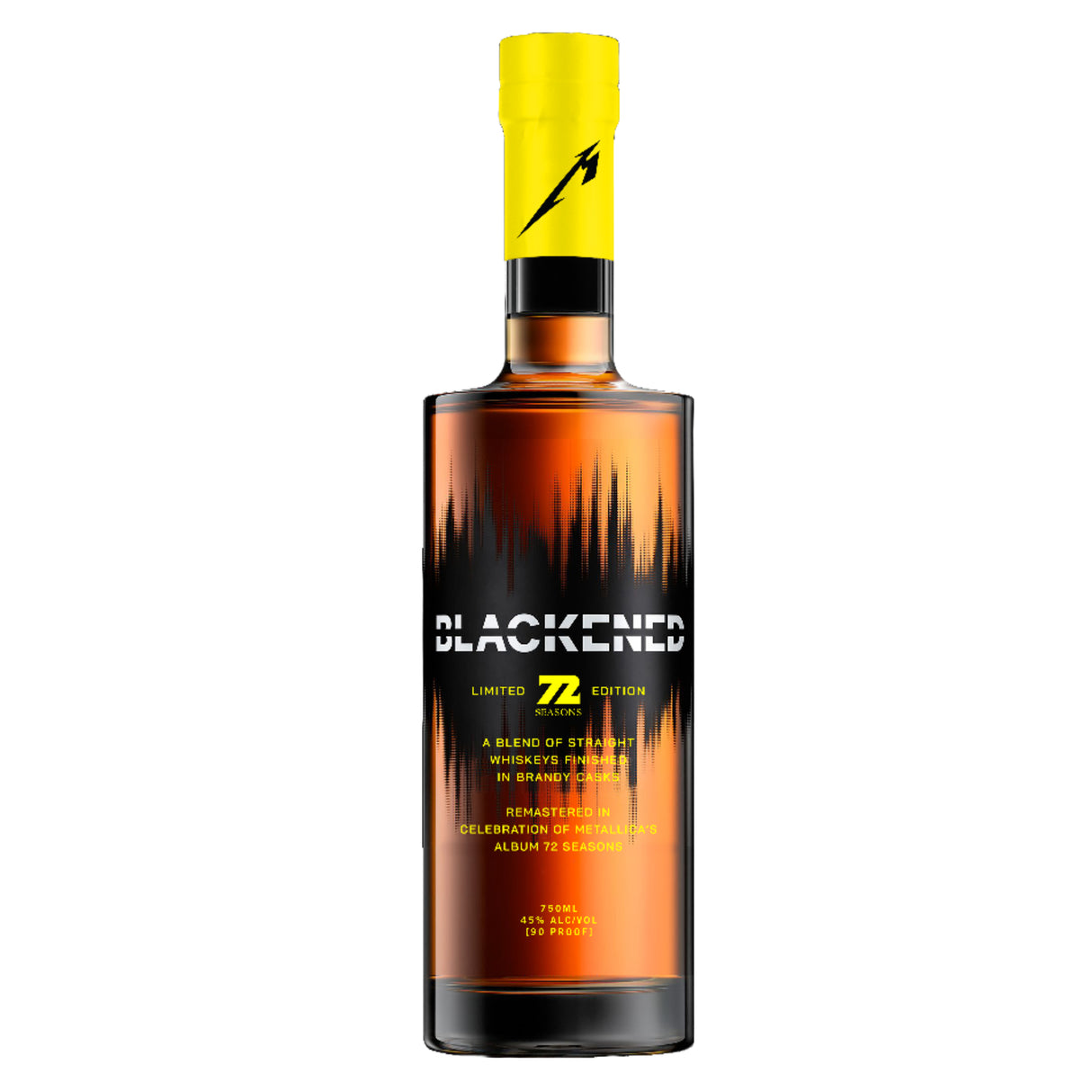 Blackened 72 Seasons Limited Edition A Blend of Straight Whiskeys Finished in Brandy Casks