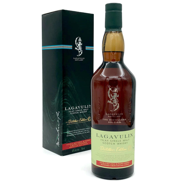 Lagavulin Distillers Edition Double Matured Single Malt Islay Scotch Whisky | Free Shipping on orders $400+