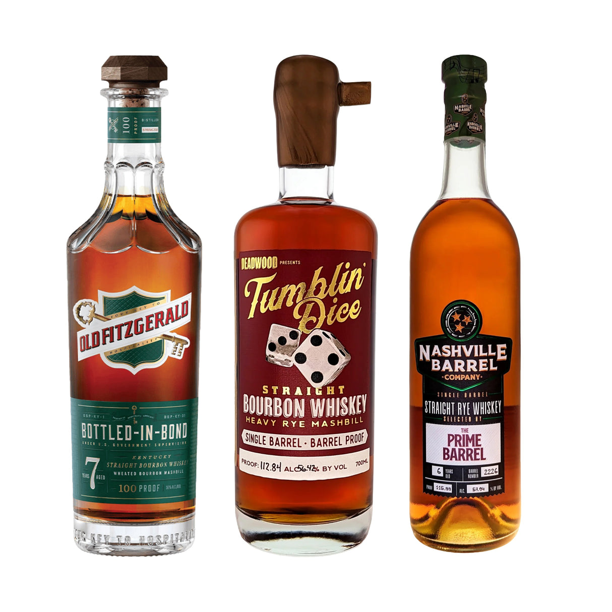 Old Fitzgerald Bottled in Bond 7 Year Old Kentucky Straight Bourbon Whiskey Bundle | Free Shipping on orders $400+