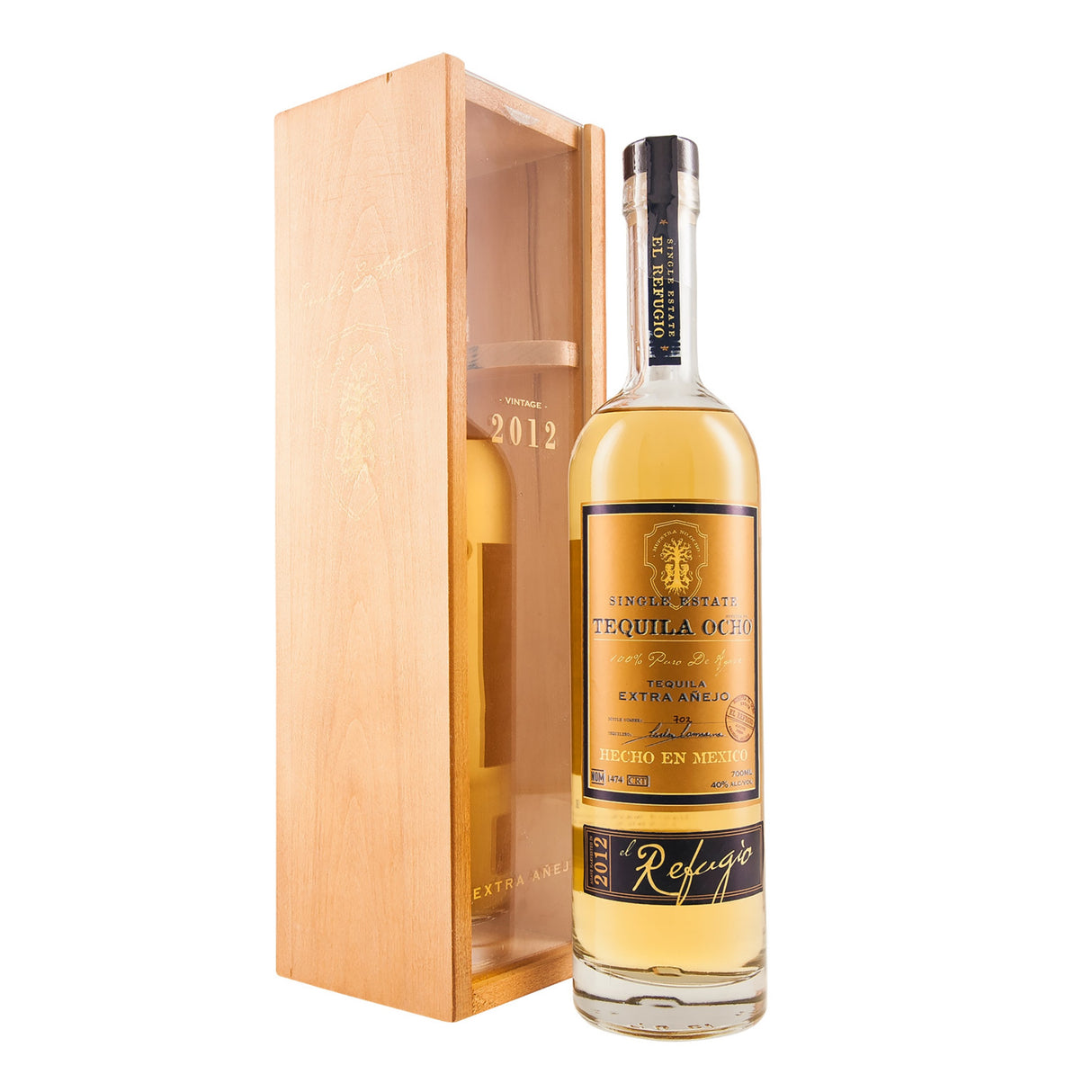 Tequila Ocho Extra Anejo El Refugio 2012 | Free Shipping on orders $400+
