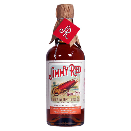 Jimmy Red Bourbon Whiskey Finished In Peach Brandy Casks | Free Shipping on orders $400+