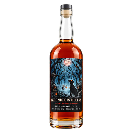 Taconic Distillery Dutchess Private Reserve Straight Bourbon Whiskey Halloween Edition | Free Shipping on orders $400+