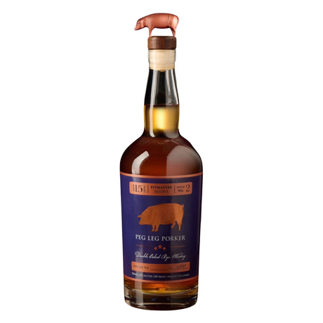 Peg Leg Porker 15 Year Old Double Oaked Rye Whiskey | Free Shipping on orders $400+