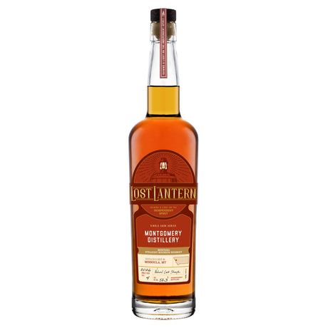 Lost Lantern Montgomery Distillery Montana Straight Wheated Bourbon | Free Shipping on orders $400+