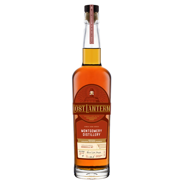 Lost Lantern Montgomery Distillery Montana Straight Wheated Bourbon | Free Shipping on orders $400+