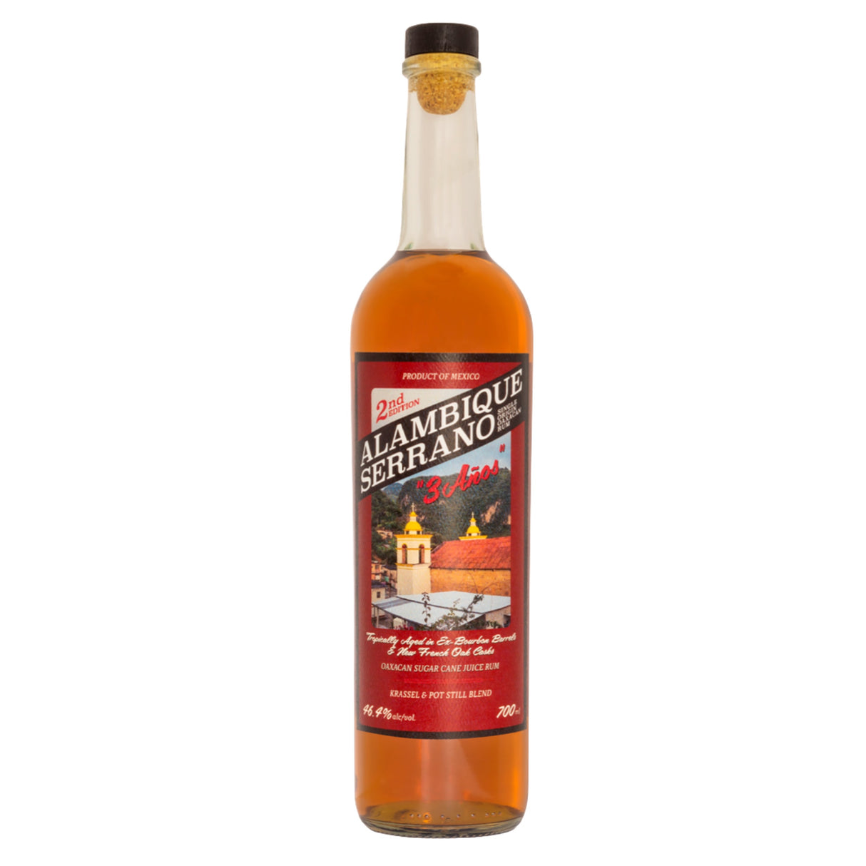 Alambique Serrano 3 Anos edition #2 Oaxacan Sugar Cane Juice Rum