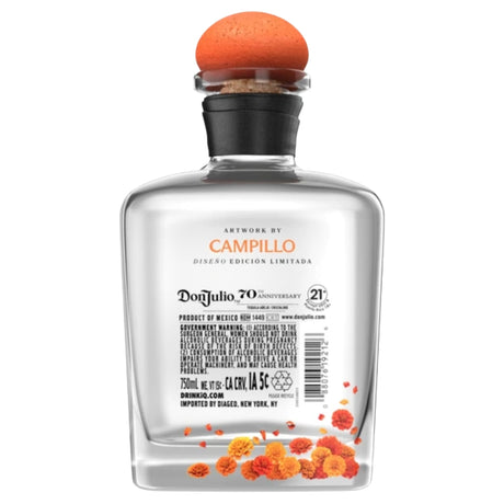 Don Julio 70th Anniversary Día de los Muertos 2026 Añejo Claro Tequila | Free Shipping on orders $400+