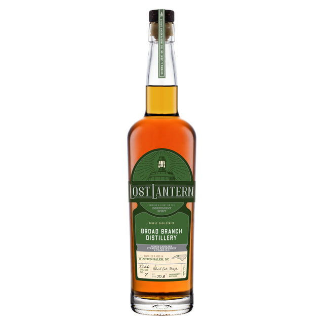 Lost Lantern 8 Years Old Broad Branch Distillery North Carolina Straight Rye | Free Shipping on orders $400+