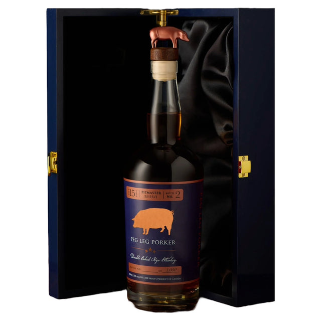 Peg Leg Porker 15 Year Old Double Oaked Rye Whiskey | Free Shipping on orders $400+
