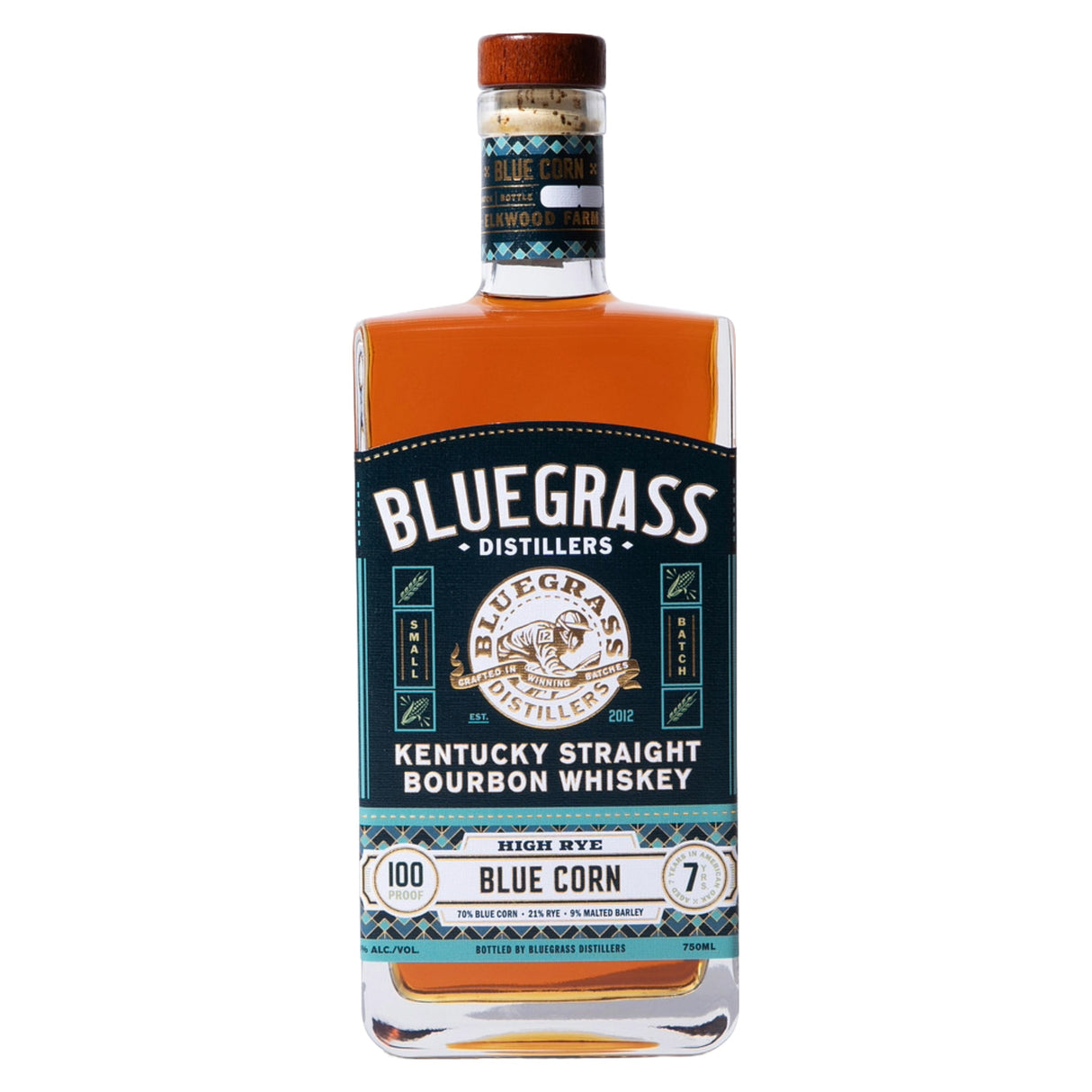 Bluegrass Distillers 6 Year Blue Corn Small Batch Kentucky Straight Bourbon Whiskey | Free Shipping on orders $400+