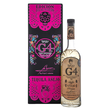 G4 de Madera Anejo Tequila Dia de los Muertos 2025 Limited Release | Free Shipping on orders $400+