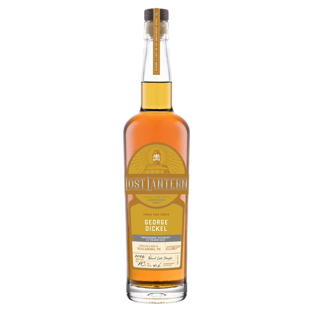 Lost Lantern George Dickel Tennessee Whiskey 18 Years Old | Free Shipping on orders $400+