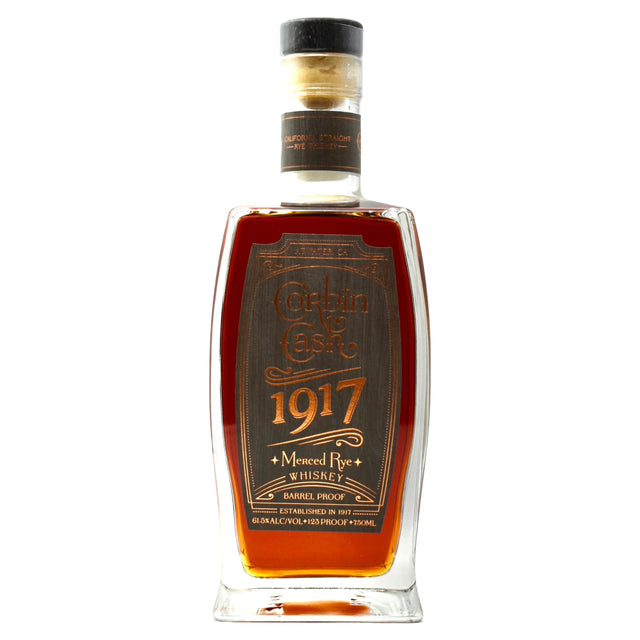 Corbin Cash 1917 Merced Rye Whiskey | Free Shipping on orders $400+