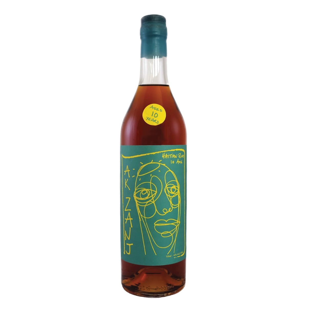 Ak Zanj 10 Year Cognac Cask Haitian Dark Rum | Free Shipping on orders $400+