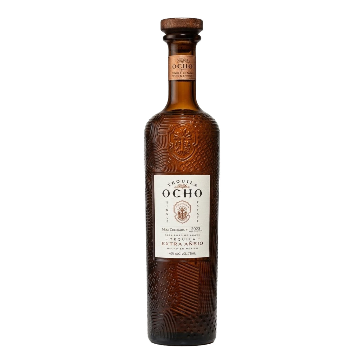 Tequila Ocho Extra Anejo Mesa Colorada 2023