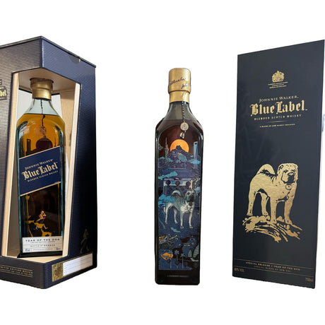 Johnnie Walker Blue Label Year Of The Dog Limited Edition Blended Scotch Whisky | Free Shipping on orders $400+