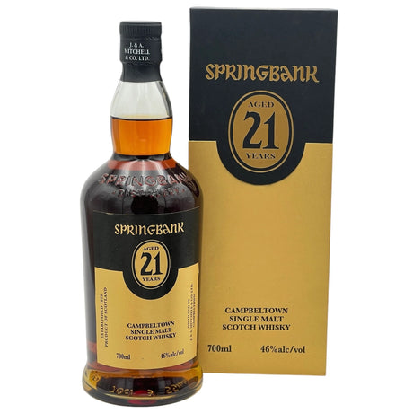 Springbank 21 Years Campbeltown Single Malt Scotch Whisky