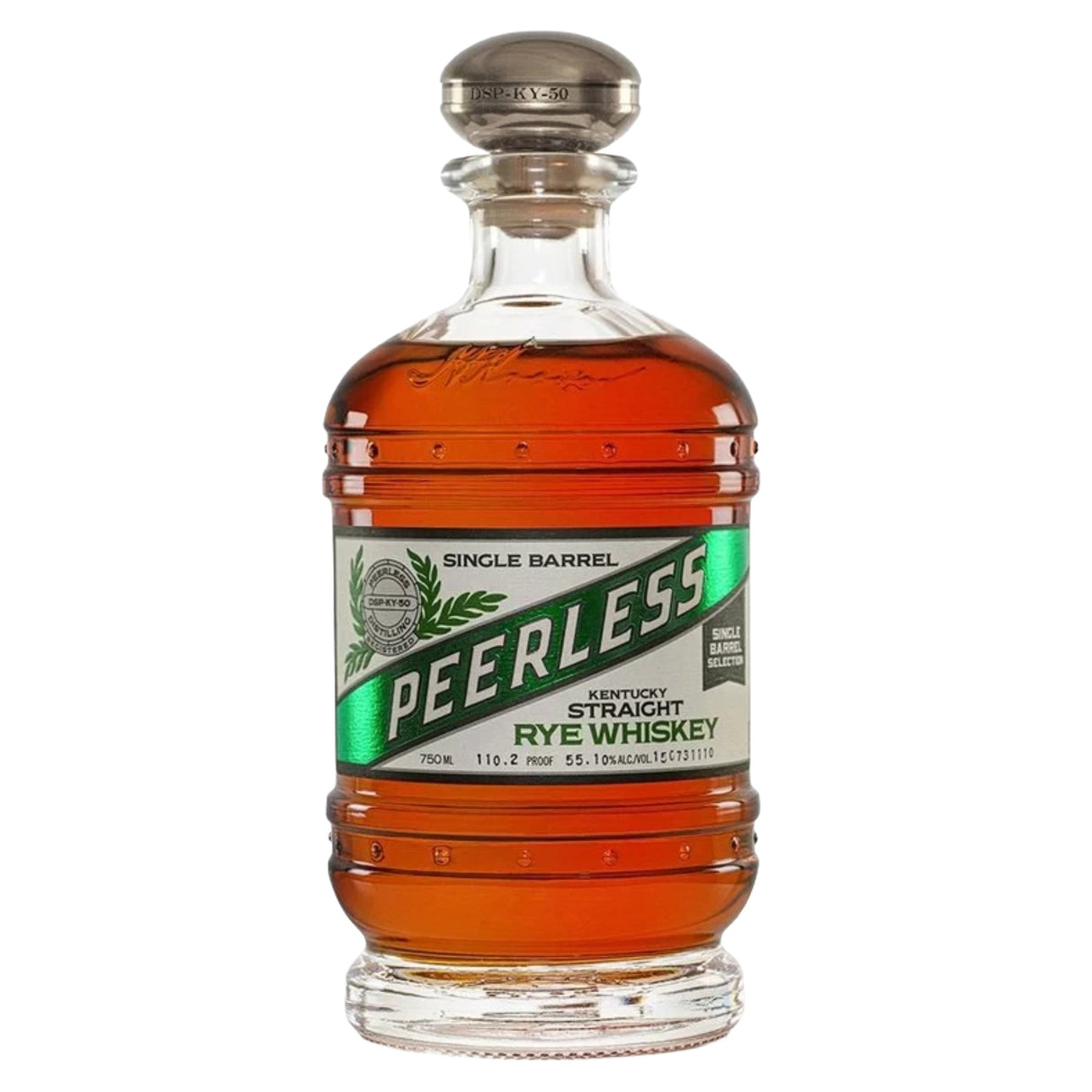 Peerless Single Barrel Rye Whiskey