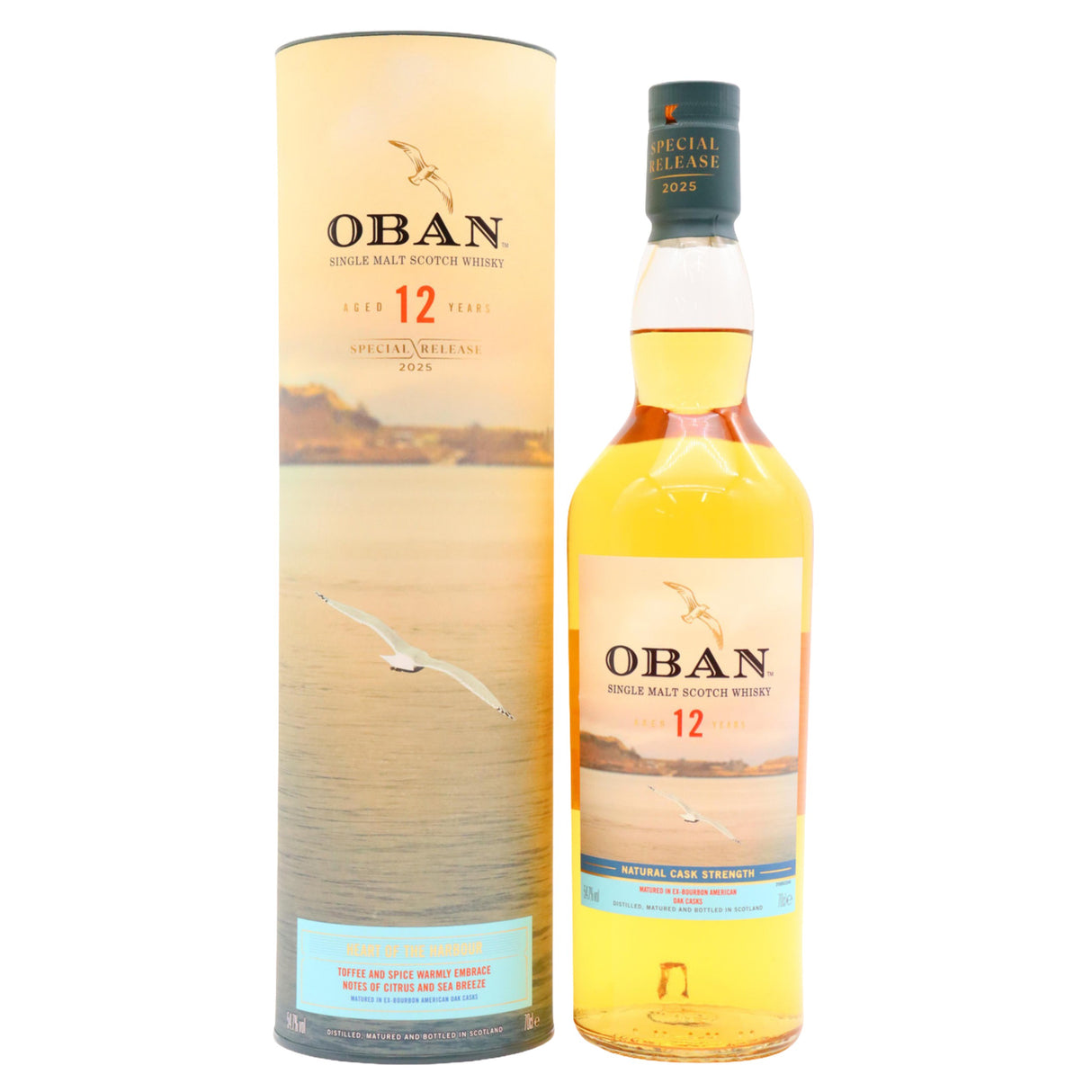 Oban "Heart of the Harbour" Aged 12 Years Old Single Malt Scotch Whisky 2025 Special Release | Free Shipping on orders $400+