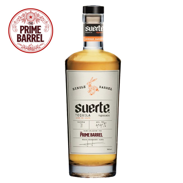 Suerte "Lucky Break" Single Barrel Reposado Tequila The Prime Barrel Pick #106